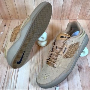 Nike SB Ishod Wair Flax Wheat Skate Shoes